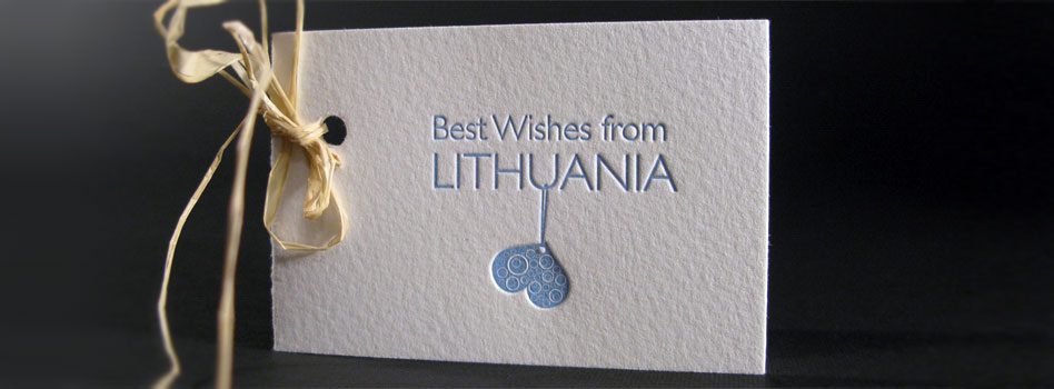 letterpress tag